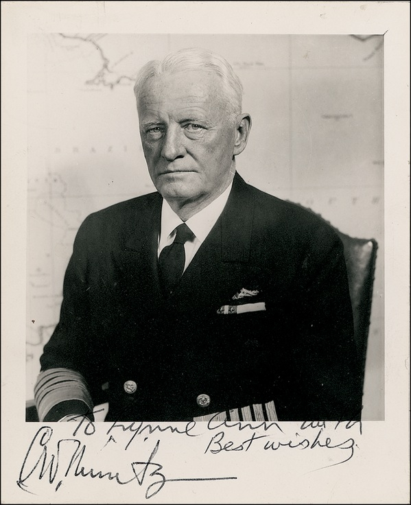 Lot 345 Chester W. Nimitz