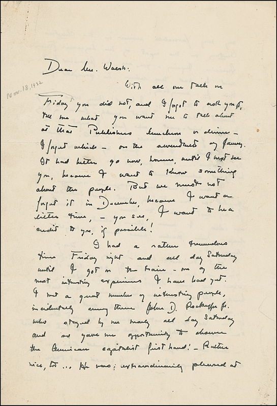 Lot 428 Pearl S. Buck