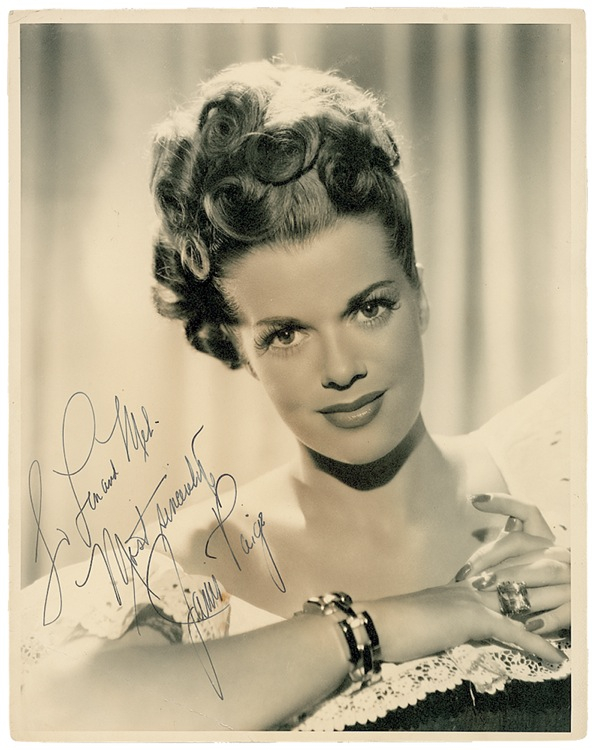 Lot 1066 Janis Paige