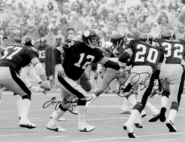Lot 1244 Terry Bradshaw and Rocky Bleier