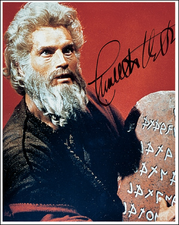 Lot 965 Charlton Heston