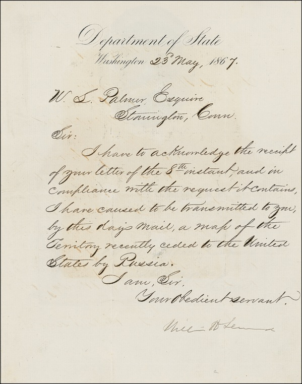 Lot 275 William H. Seward