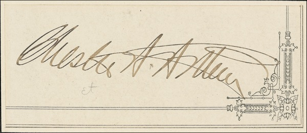 Lot 2 Chester A. Arthur