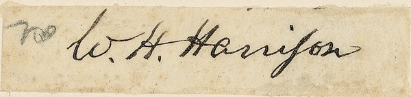 Lot 79 William Henry Harrison