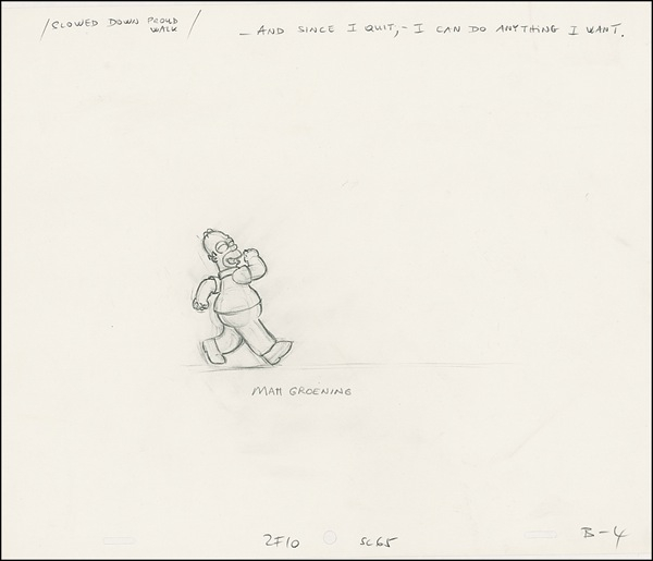 Lot 550 Matt Groening