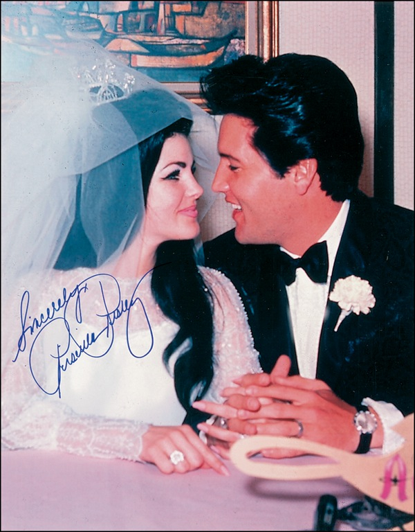 Lot 1075 Priscilla Presley
