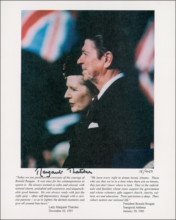 Lot 285 Margaret Thatcher