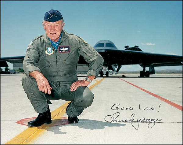 Lot 419 Chuck Yeager