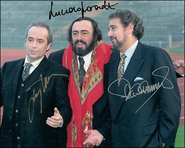 Lot 752 Three Tenors