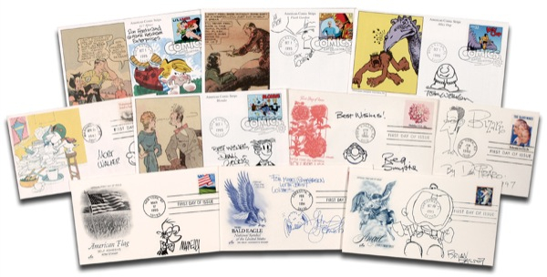 Lot 535 Cartoonists