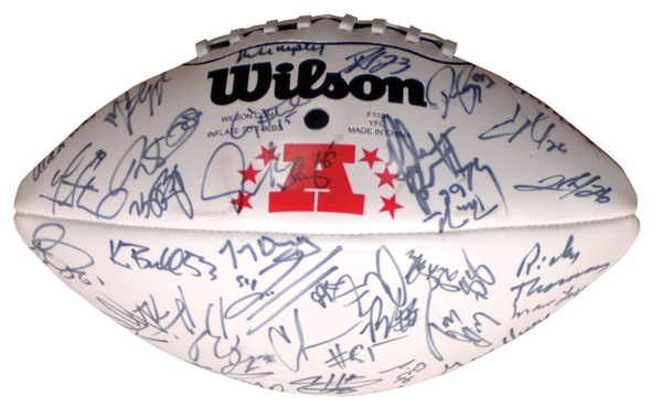 Lot 1306 Football: Pro Bowl