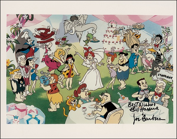 Lot 553 Bill Hanna and Joe Barbera