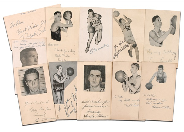 Lot 1220 Basketball Signatures