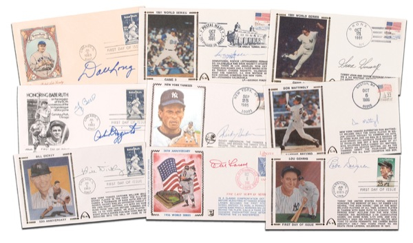 Lot 1453 NY Yankee Legends