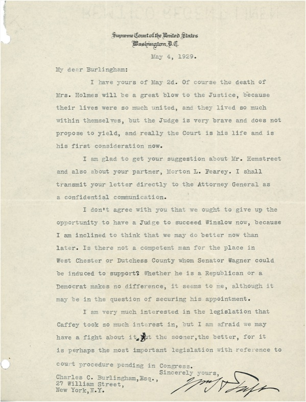 Lot 140 William H. Taft