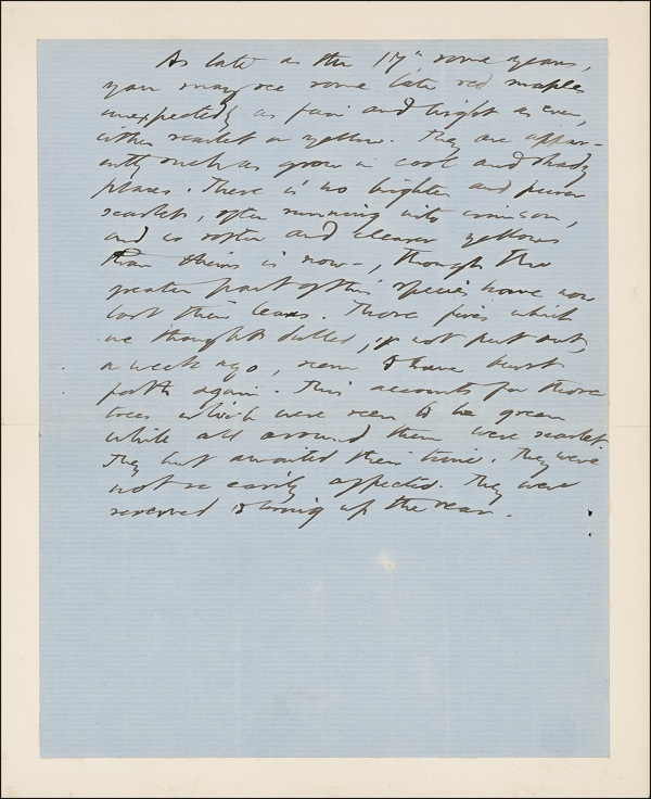 Lot 518 Henry David Thoreau