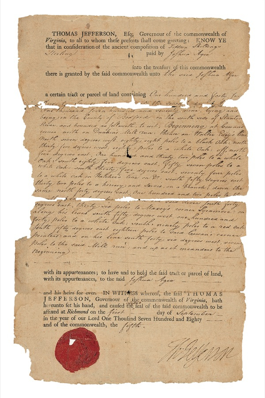 Lot 89 Thomas Jefferson