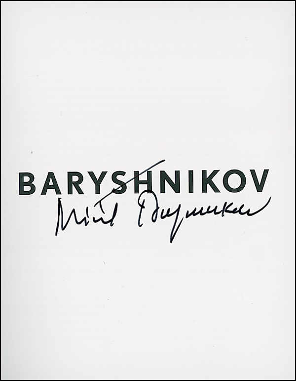 Lot 815 Mikhail Baryshnikov