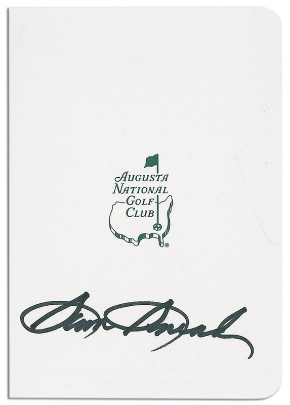 Lot 1526 Sam Snead and Gene Sarazen