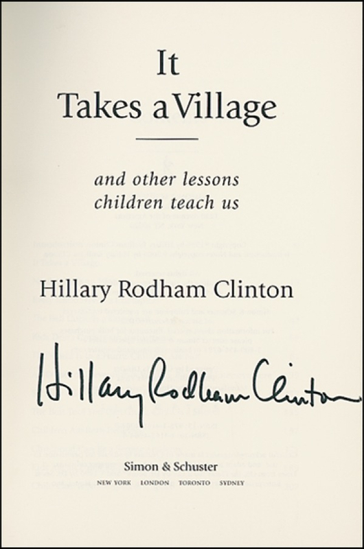 Lot 40 Hillary Clinton