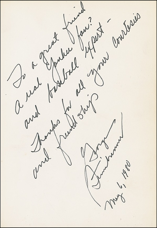 Lot 1531 George Steinbrenner