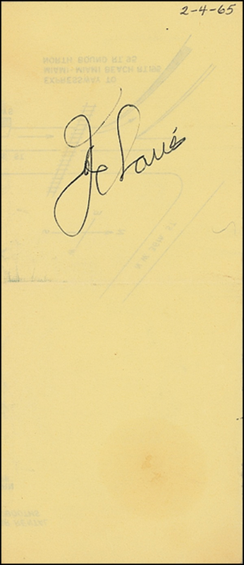 Lot 1399 Joe Louis