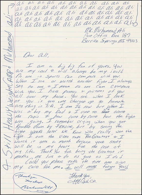 Lot 1188 Muhammad Ali