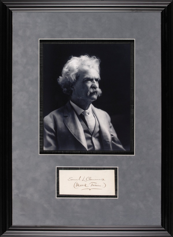 Lot 439 Samuel Clemens