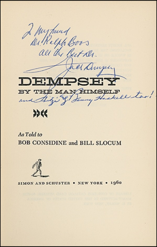 Lot 1281 Jack Dempsey