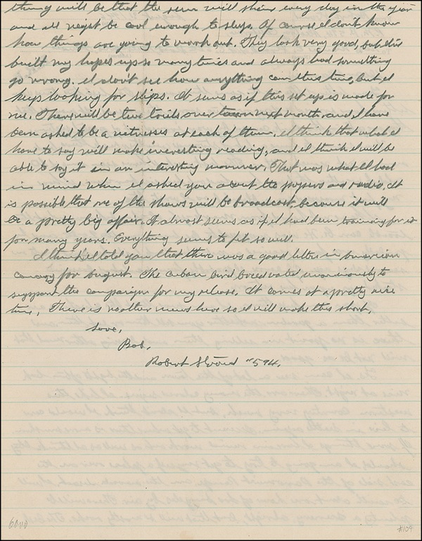 Lot 279 Robert Stroud