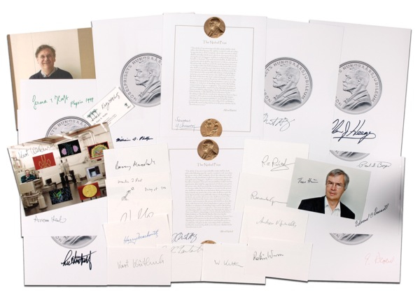 Lot 260 Nobel Prize Winners