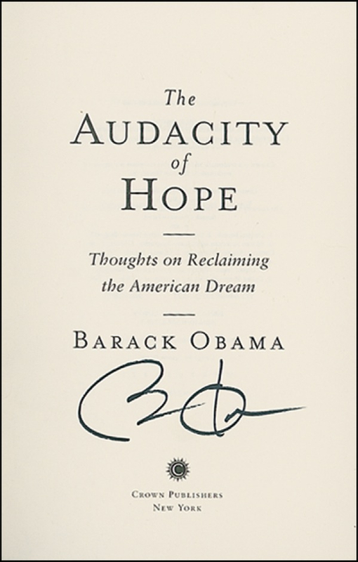 Lot 262 Barack Obama