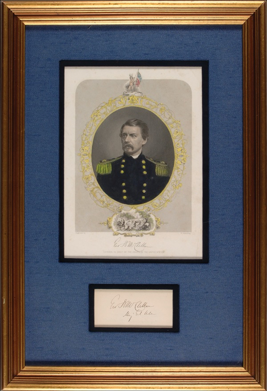 Lot 338 George B. McClellan