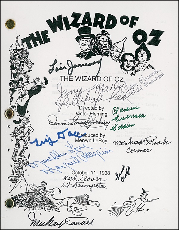 Lot 1170 Wizard of Oz: Munchkins