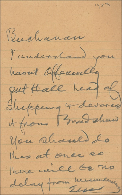 Lot 210 Thomas Edison