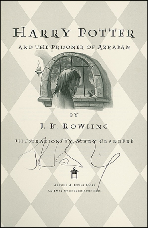 Lot 504 J. K. Rowling