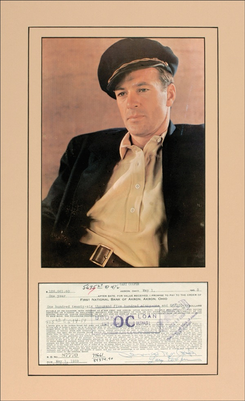 Lot 861 Gary Cooper