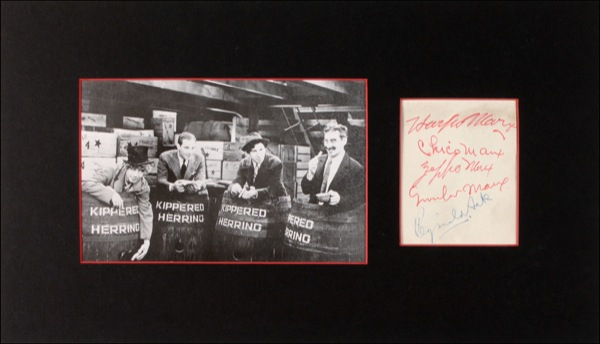 Lot 1036 Marx Brothers