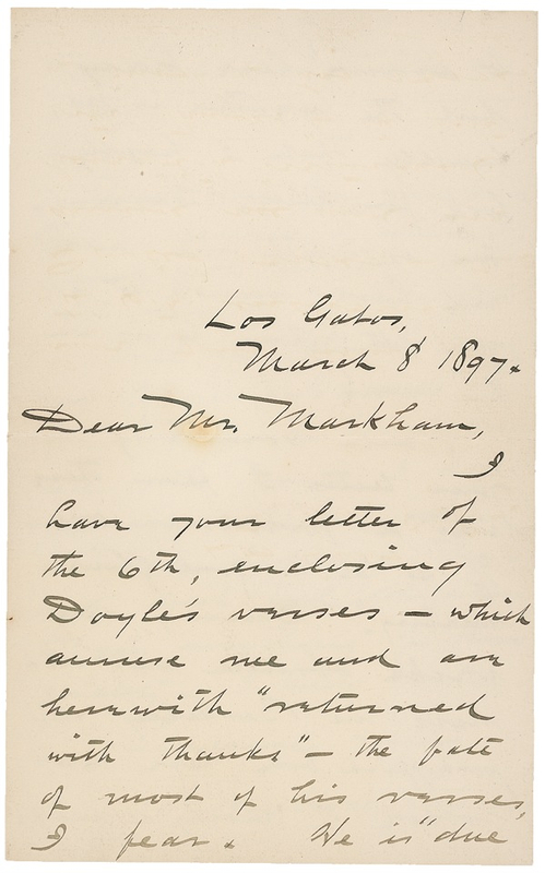 Lot 423 Ambrose Bierce