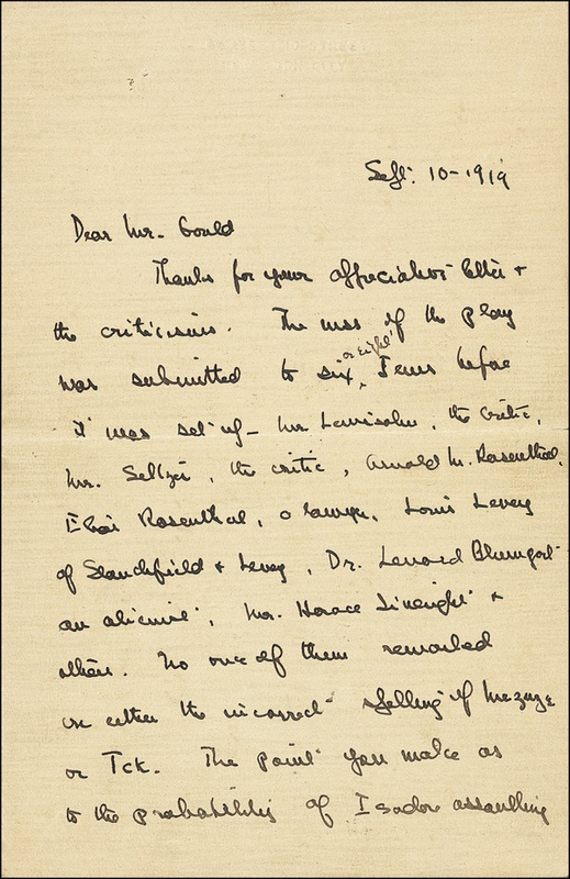 Lot 444 Theodore Dreiser
