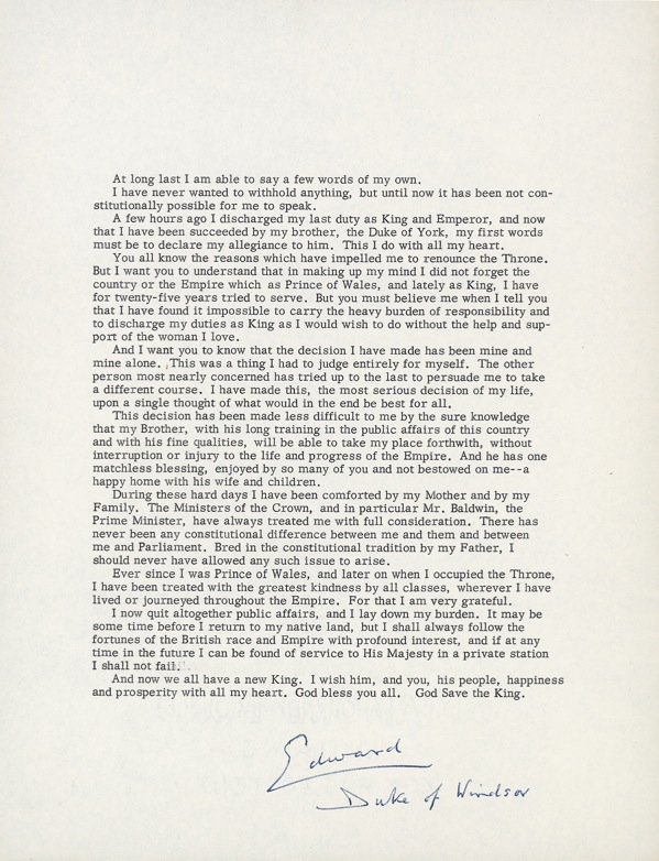 Lot 212 Edward, Duke of Windsor