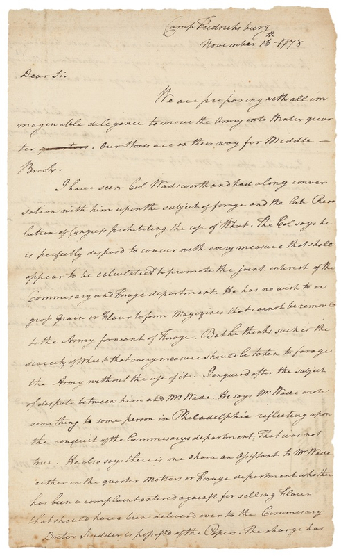 Lot 328 Nathanael Greene