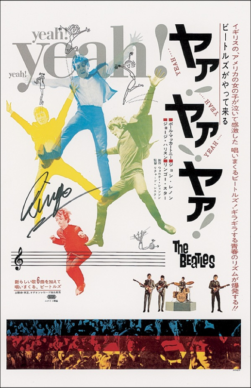 Lot 602 Beatles: Starr, Ringo