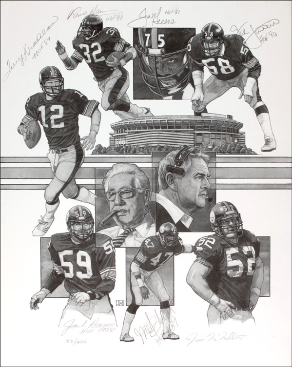 Lot 1489 Pittsburgh Steelers