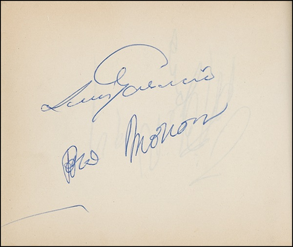 Lot 1205 Baseball Autograph Album