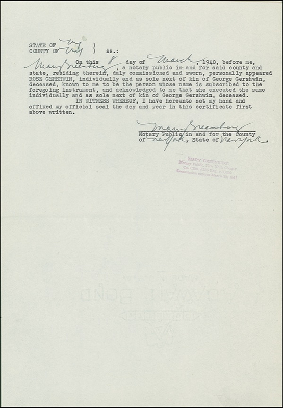 Lot 1131 Strike Up the Band: Gershwin, Kaufman, and Ryskind