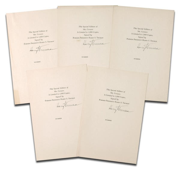 Lot 154 Harry S. Truman