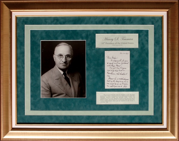 Lot 156 Harry S. Truman