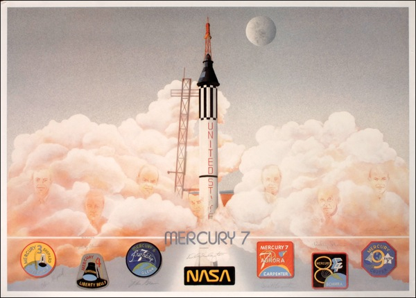 Lot 407 Mercury Astronauts