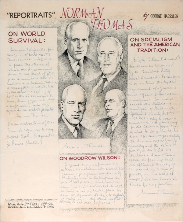 Lot 287 Norman Thomas